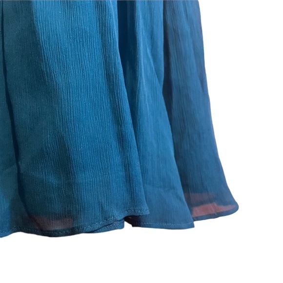 J. Crew Halter Sinclair Silk Chiffon Dress Size 2 - Picture 4 of 6